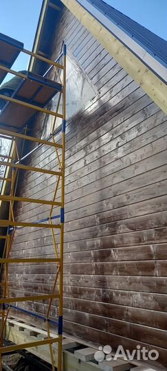 Обшивка домов блокхаусом,сайдингом,вагонкой