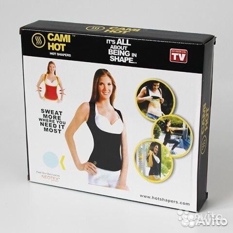 Майка-корсет HOT shapers (хот шейперc) XXL