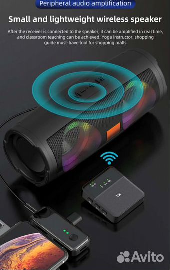 Петличный микрофон SX31 комплект