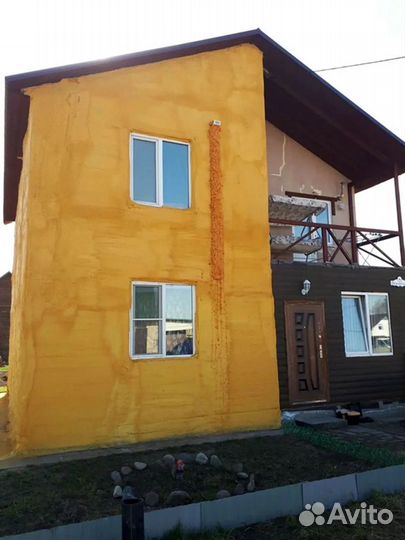 Утепление пенополиуретаном пеной ппу