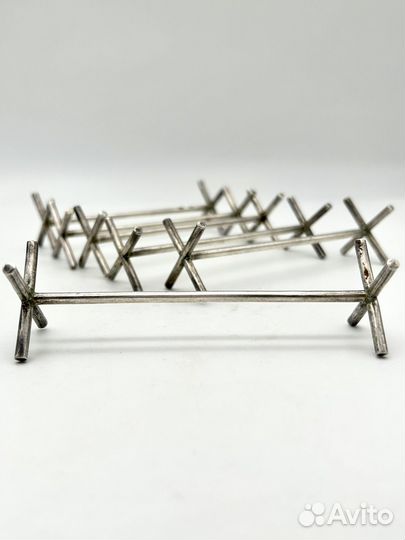 Подставки для ножей 6 шт. серебро 84 пр. 126,3 гр