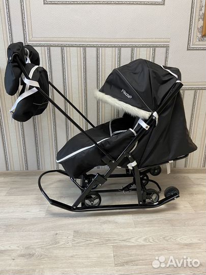 Санки коляска pikate