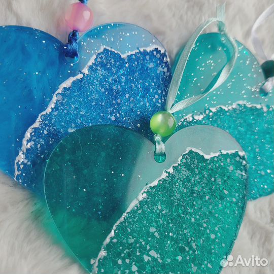 Шикарные ёлочные украшения игрушки ручная работа