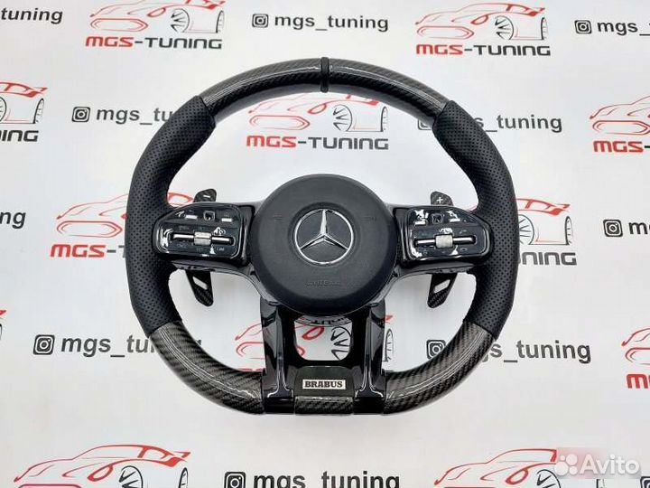 Руль B карбон Mercedes GLE W166 167 292 купе амг