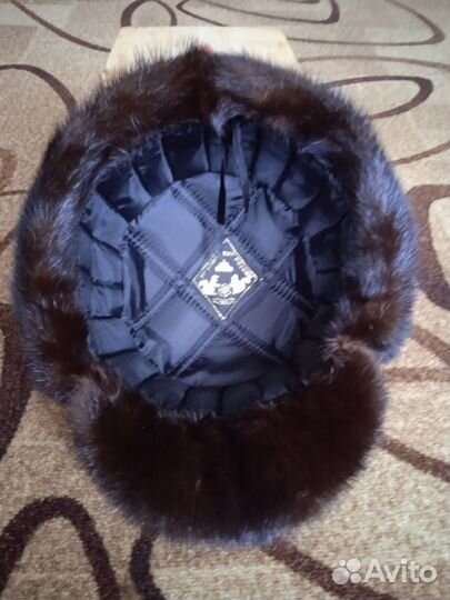 Шапка норковая р-р 57-58