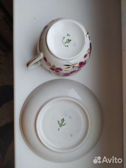 Чайная пара, Вербилки фарфор