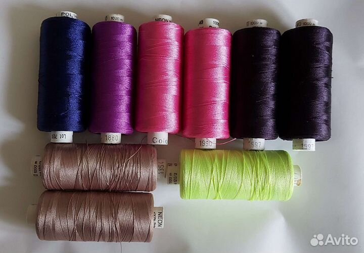Нитки швейные