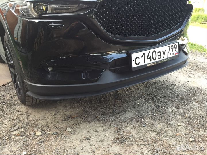 Юбка бампера Mazda CX-5 2017-2023