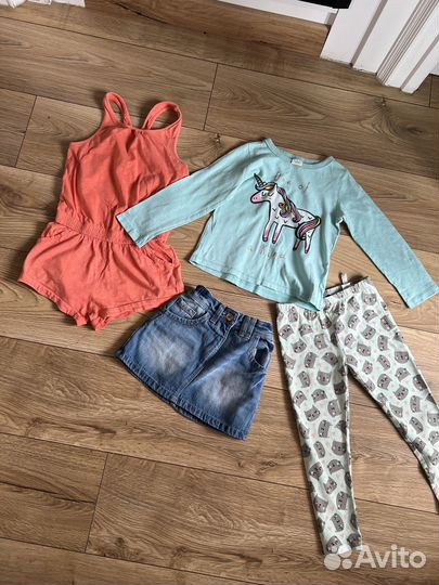 Вещи на девочку 110 zara,hm, Mothercare, next