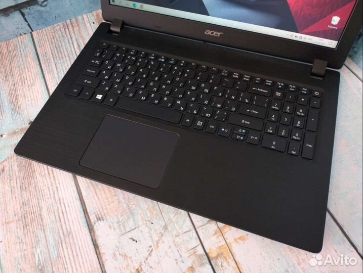 Свежий Acer Aspire на A4-9120/ RAM 8/ SSD 240