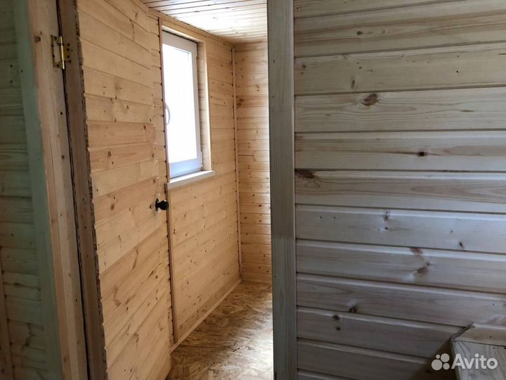 Каркасная баня под ключ 6м*2.4м