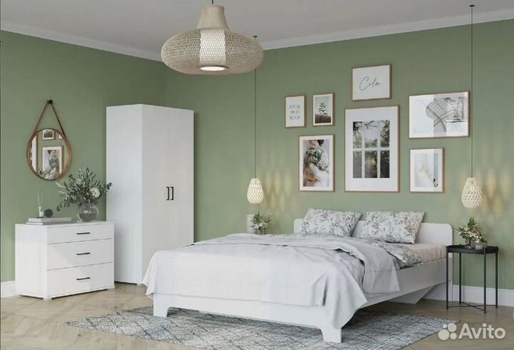 Спальня Виктор (белая)