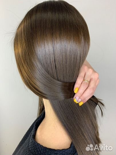 Кератиновое выпрямление, ботокс для волос