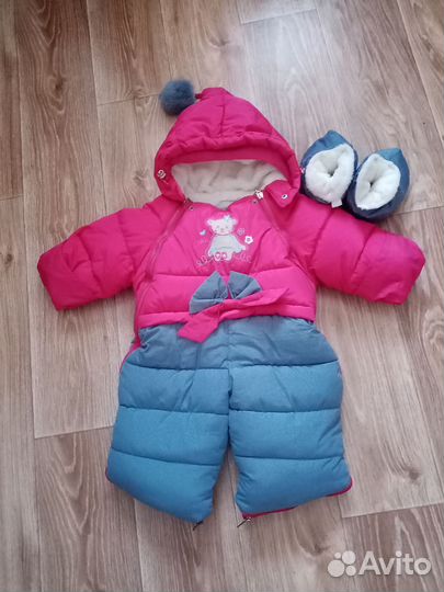 Комбинезон зимний 74-80 размер