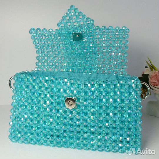 Сумка из бусин ручной работы