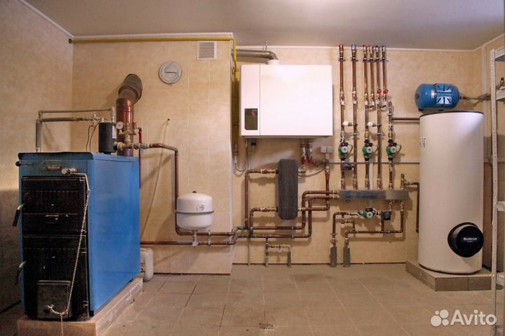 Монтаж систем отопления и канализации под ключ