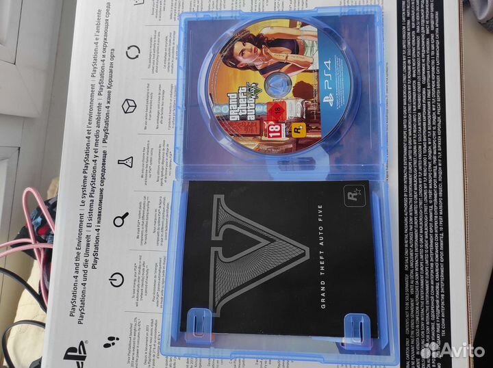 Диск GTA5 ps4