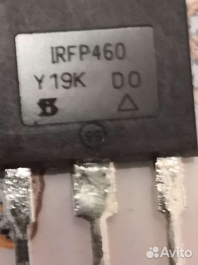 Транзисторы irfp 460 y19k