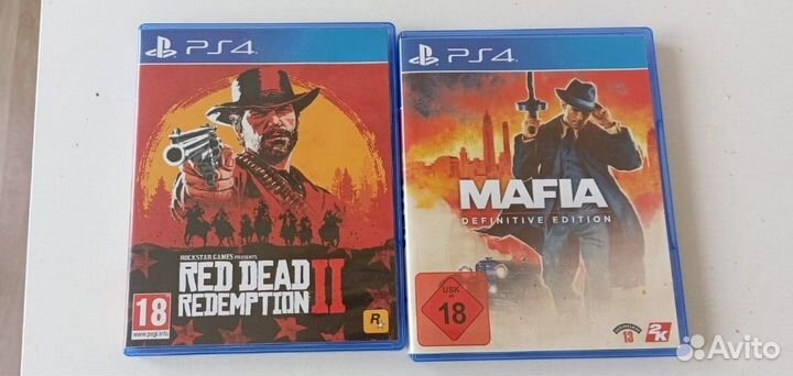 Диски игры для ps4