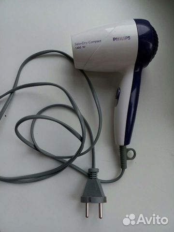 Фен philips salondry compact 1400w