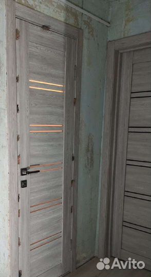 Межкомнатные двери двустворчатые экошпон