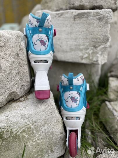 Детские раздвижные ролики 28размер