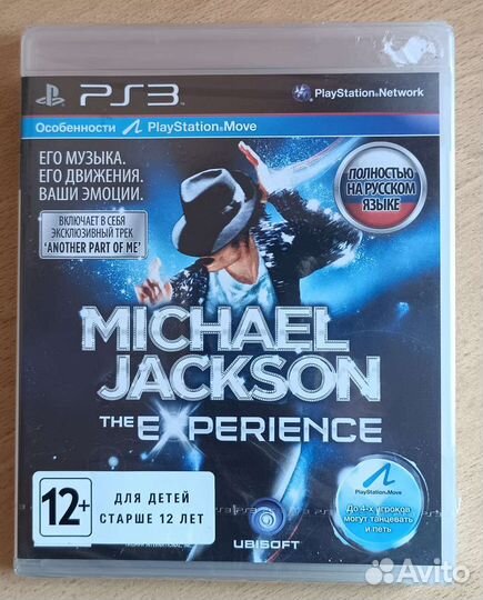 Запечатанная игра Michael Jackson PS3