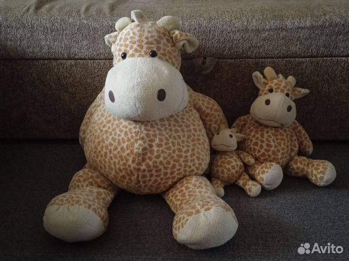 Мягкие игрушки жирафы