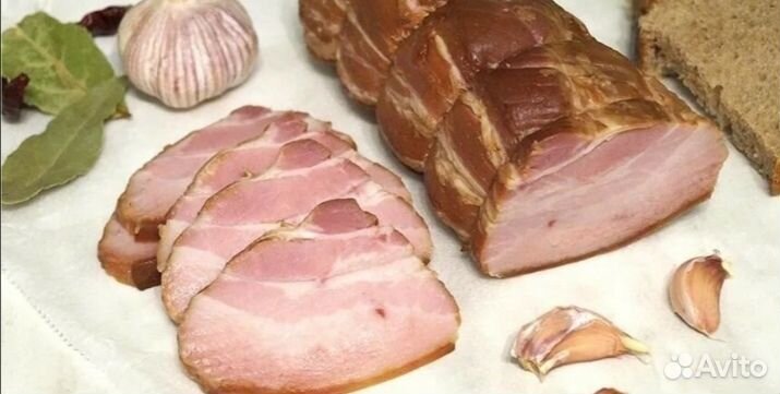 Грудинка горячего копчения