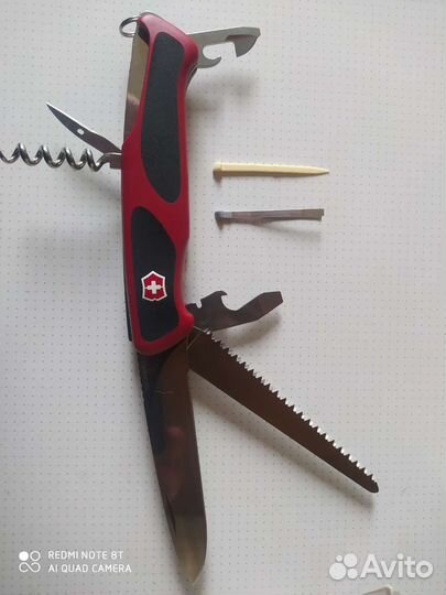 Нож складной швейцарский victorinox renger grip 55