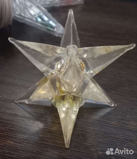 Звезда от электрогирлянды СССР