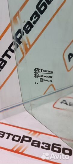 Стекло двери переднее правое Лада Priora