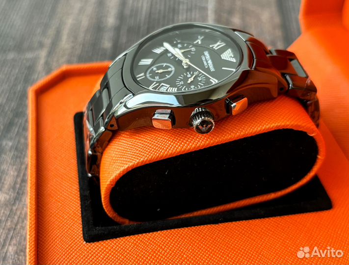 Часы мужские Emporio Armani Black