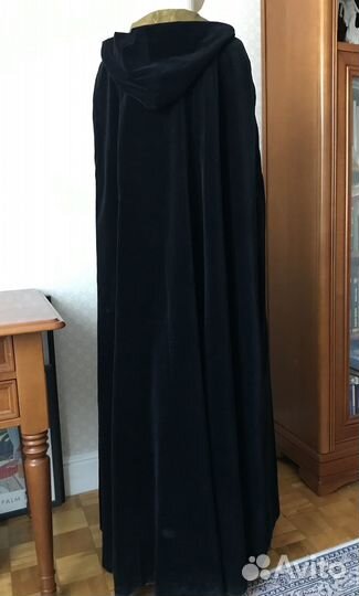 Кейп бархат винтаж Англия