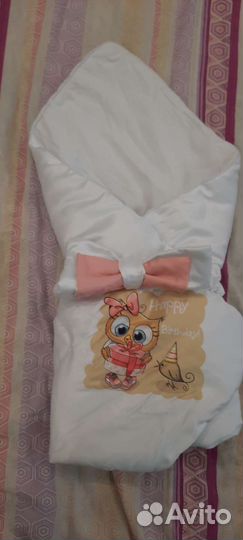 Конверт на выписку весна лето