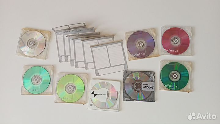 MD диски (на запчасти)