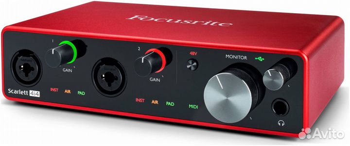 Focusrite Scarlett 4i4 3rd Gen - Аудиоинтерфейс