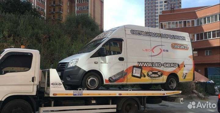 Услуги эвакуатора, индивидуальный расчет заказа