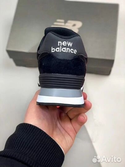 New Balance 574 Encap Black Grey White