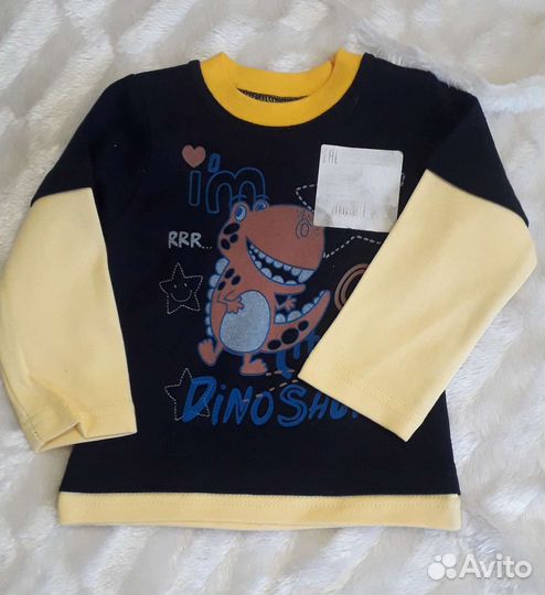 Кофточка на мальчика р.80-92