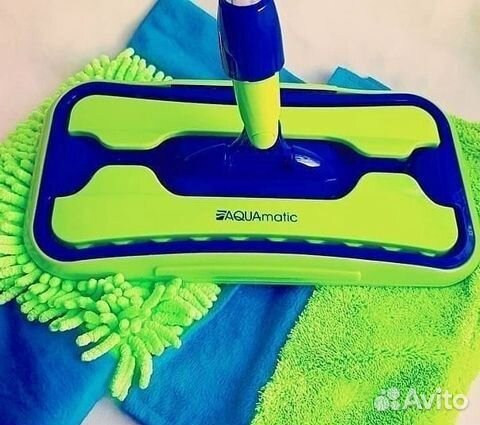 Универсальная швабра Aquamatic MOP Гринвей