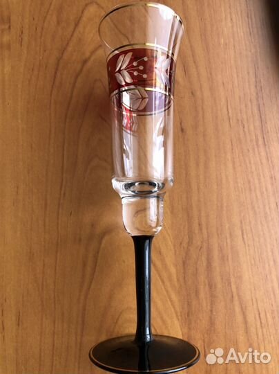 Фужеры цветное стекло