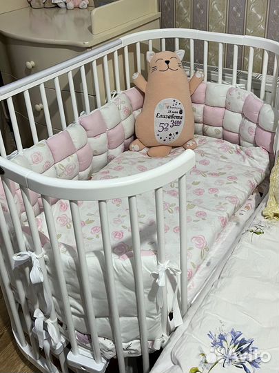 Бортики в детскую кроватку