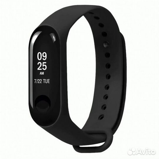 Ремешок силиконовый для Xiaomi Mi Band 3/4
