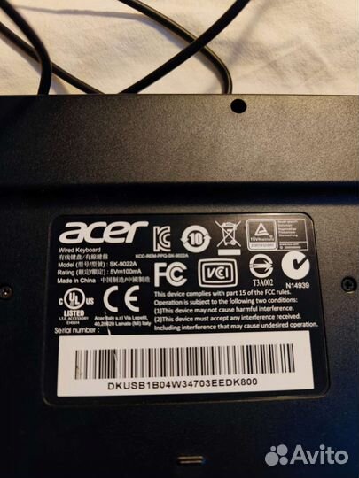 Печатай как бог клавиатура acer отправим за сутки