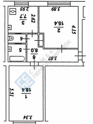 Ii 14 планировки квартир 2-к. квартира, 54 м², 5/5 эт. на продажу в Москве Купить квартиру Авито