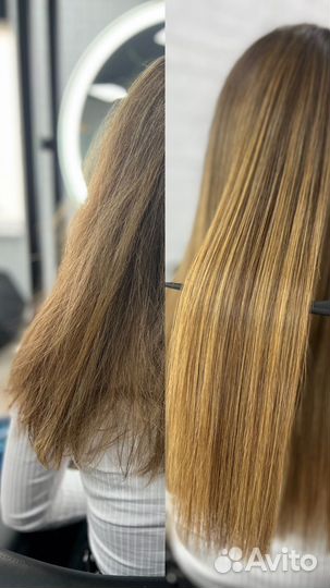 Восстановление, лечение, выпрямление, волос