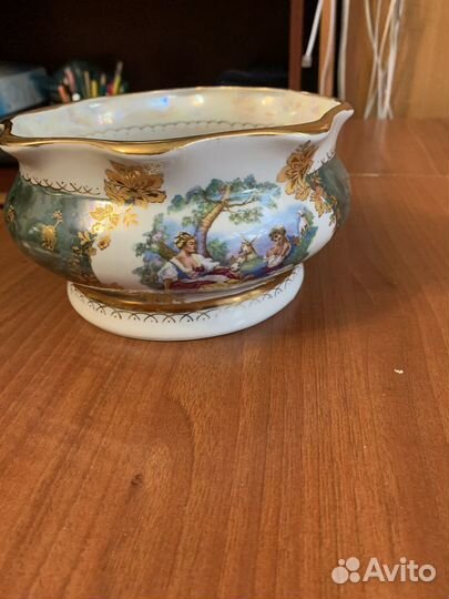 Ваза конфетница,Кисловодск ручная работа