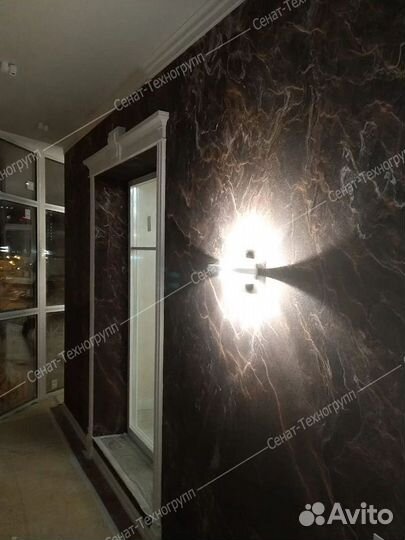 Гибкий мрамор, кирпич. Производство и монтаж