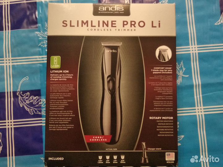 Триммер andis slimline pro li